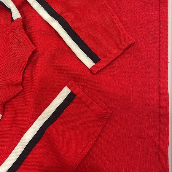 turtle neck red with stripes - Picture 5 of 6